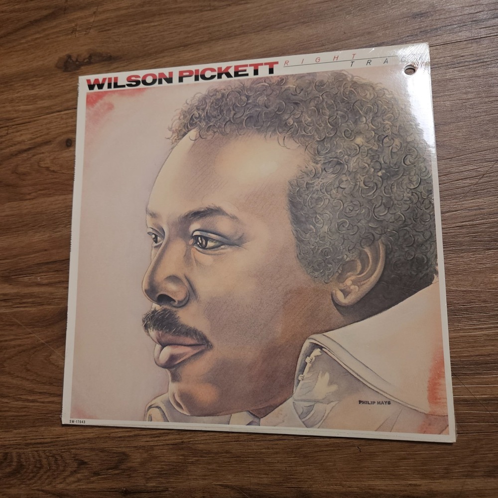 Wilson Pickett – Right Track EMI America 1981 SW-17043‎ PROMO 33 RPM 12" Sealed